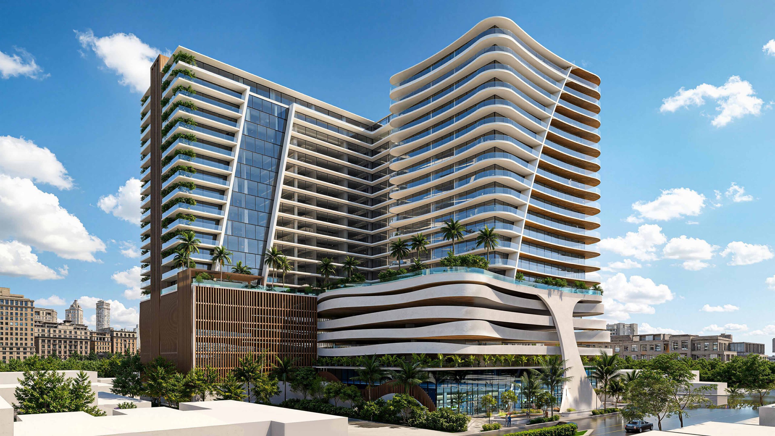TEN50 building rendering, Hollywood FL